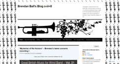 Desktop Screenshot of brendanball.com